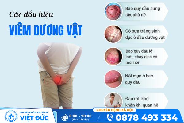 Viêm dương vật: Nguyên nhân, triệu chứng và cách hỗ trợ điều trị hiệu quả 2 Dấu hiệu viêm dương vật nam