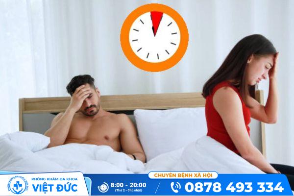 Tìm hiểu về xuất tinh sớm ở nam giới 16 Các mức độ xuất tinh sớm ở nam giới thường gặp
