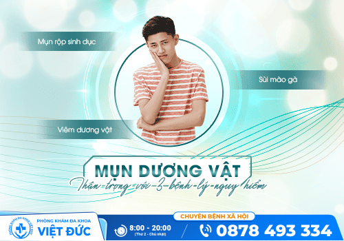 Mụn nước dương vật: Thận trọng với 3 bệnh lý nguy hiểm 2 Mụn nước dương vật: Thận trọng với 3 bệnh lý nguy hiểm