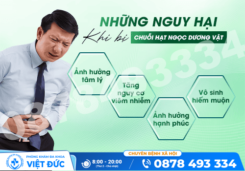 Hạt ngọc dương vật là gì? Có nguy hiểm không? 21 Những nguy hại khi bị hạt ngọc dương vật nếu không chữa trị kịp thời
